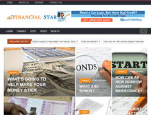 Tablet Screenshot of financial-star.com